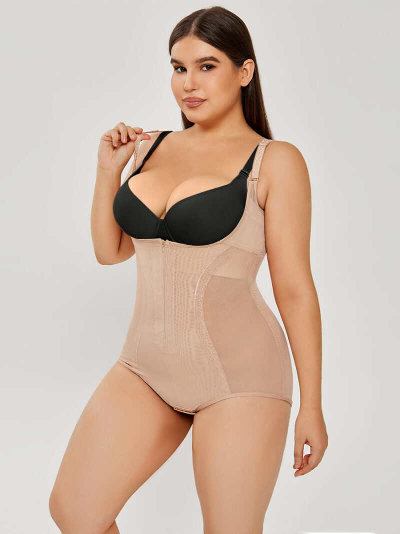 Shapewear Bodysuit Tummy Control Slim Body Shaper - Image 5