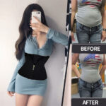 Breasted Body Shaping Belly Band Neoprene Corset Yoga Violently Sweat Belly Belt